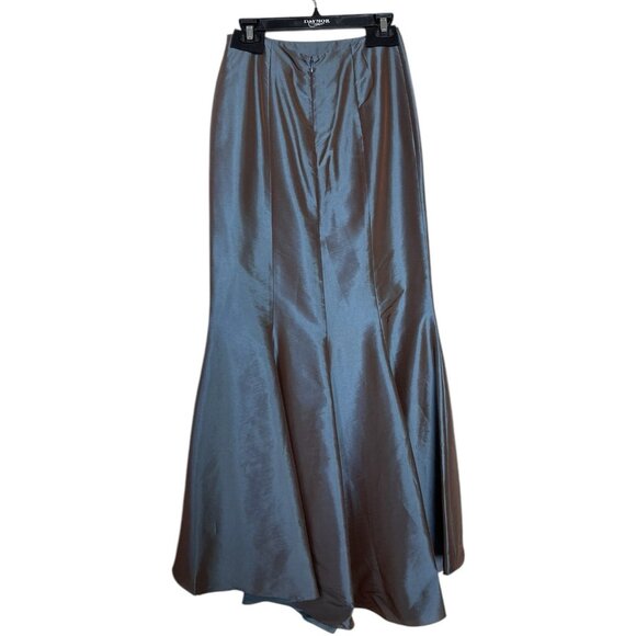 Daymor Couture Dress Set Womens Size 4 Off Shoulder Rhinestones Top And Skirt - Picture 8 of 14